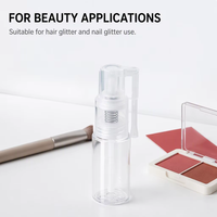 Récipient cosmétique Portable rechargeable 14ml/18ml/25ml/35ml/50ml/60ml en plastique cheveux talc bébé poudre vaporisateur