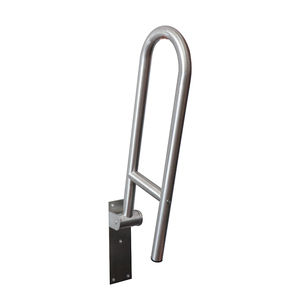 Barre d'appui pliable personnalisée en acier inoxydable 304 pour toilettes handicapées, 60 cm - Product Image 2