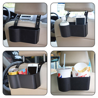 Porte-gobelets universels pour voiture, organisateur de gobelets en plastique, rangement suspendu pour siège arrière, étui pour tasses à café, accessoire d'organisation pour voiture