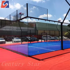 กลางแจ้งซูเปอร์พาโนรามาพาเดลศาล Cancha Padel กีฬาและความบันเทิงอื่นๆผลิตภัณฑ์