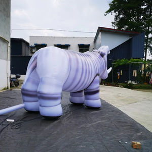 Animal gonflable personnalisé Hippopotame de dessin animé gonflable - Product Image 4
