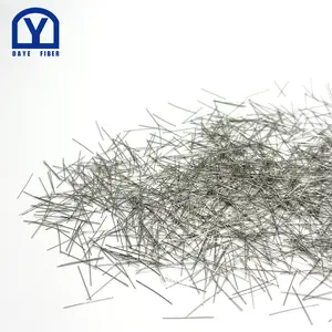 2020 DAYE 0.2mm 13mm פלדה סיבי עבור בטון חיזוק היתוך חום התנגדות פלדה סיבי נירוסטה סיבים