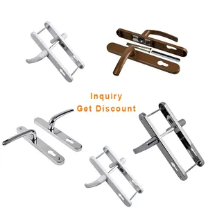 Wholesale Door Accessories Aluminum Sliding Door Handle 85 Type Back And White Swing Door Lock Panel Handle