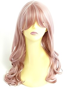 Peluca Sintética Premium Coreana Resistente al Calor - Rubia Ceniza y Gris con Ondas Sueltas en Forma de S para Mujer - Product Image 3