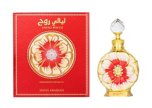 <span class=keywords><strong>Perfume</strong></span> Árabe Layali Rouge para Mujer, Líquido sin Alcohol, de Larga Duración, Aroma Moderno y Lujoso a Rosa, Melocotón, Limón y Coco - Product Image 5