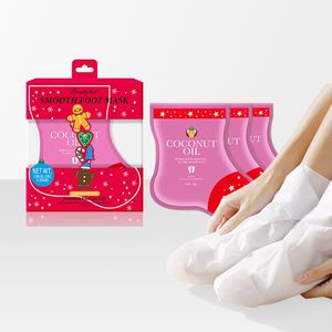 Private Label Nourishing Christmas Gift Exfoliating Foot Mask Effective Natural Foot Peel Mask Hydrating Peeling Foot Mask Sheet - Product Image 3