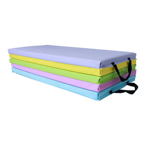 Vente en gros <span class=keywords><strong>de</strong></span> tapis d'exercice en <span class=keywords><strong>mousse</strong></span> Epe 5 plis tapis d'entraînement sportif <span class=keywords><strong>de</strong></span> gymnastique - Product Image 1