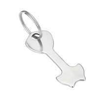 Porte-clés personnalisé en acier inoxydable, accessoire pendentif, étiquette anti-perte pour chariot de supermarché, porte-clés pour chariot de supermarché