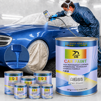 Fournitures de réparation automobile : Peinture automobile 1K nacrée haute brillance à bonne capacité de nivellement pour cabine de peinture