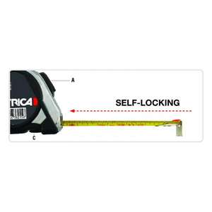 METRICA - 38212 METRICA ACTION REGLAS DE CINTA CROMADA CON IMÁN-EAN 8001066382125 CINTA MEDIDA - Product Image 4