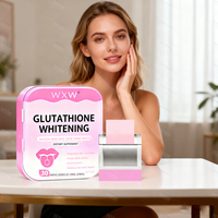 Films buccaux minces à absorption rapide de glutathion OEM pour blanchir la peau, antioxydant, soin quotidien, bandes blanchissantes buccales