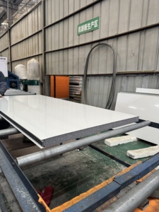 Panel de Pared Ligero, Duradero y Aislado de Metal, Impermeable, con <span class=keywords><strong>Aislamiento</strong></span> de Grafeno, para Uso <span class=keywords><strong>Interior</strong></span> en Viviendas - Product Image 5