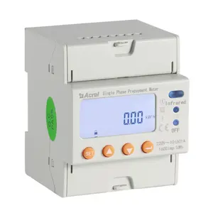 Acrel ADL100-EYNK/F tipi di contatori di energia prepagati contatore di elettricità prepagato con ricarica del contatore prepagato della carta sim