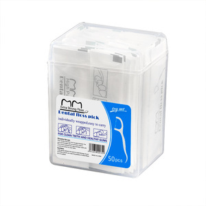 Dental Floss Pick 50 Pcs Individually Wrapped For Teeth Cleaning Oral Care - Product Image 3