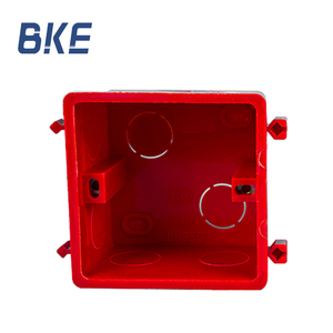 PVC uPVC 86 loại đôi mảnh Hộp chuyển đổi trắng/xanh/đỏ Màu một nhóm dưới cùng - Product Image 1