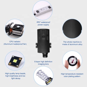 Vente directe usine 300W, conception de logo personnalisée gratuite, <span class=keywords><strong>projecteur</strong></span> Gobo rotatif LED extérieur pour Noël, <span class=keywords><strong>projecteur</strong></span> Gobo laser en promotion - Product Image 6
