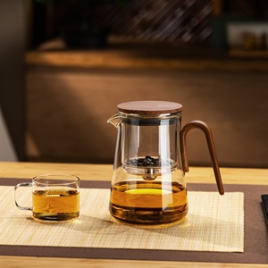 <span class=keywords><strong>Théière</strong></span> en verre <span class=keywords><strong>orientale</strong></span> à succès avec couvercle magnétique rotatif et compte-gouttes, 700 ml, classique, <span class=keywords><strong>transparente</strong></span>, pour immersion de café - Product Image 4