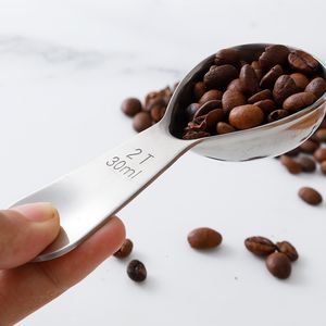 Cucharas de Acero Inoxidable 304 de Alta Resistencia para Café y Té, Espumador de Leche Eléctrico, <span class=keywords><strong>1</strong></span> Cucharadita/15 ml, 2 Cucharadas/30 ml, Ecológico, Moderno, de Grado Alimenticio - Product Image 4