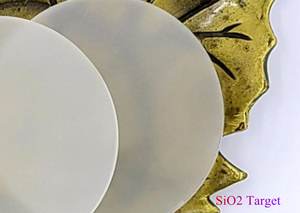 SiO2 Ceramic Target 4 N5 Polierte Oberfläche Sputter ing Target Round Shape - Product Image 5