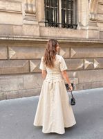 Ensemble robe en jean décontractée vintage pour femme, style streetwear, avec boutons métalliques uniques et laçage à la taille