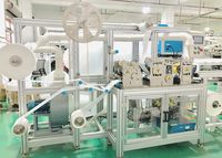 Machine de fabrication de serviettes hygiéniques entièrement automatique à grande vitesse machine de production de serviettes hygiéniques machine à tampon anti-transpiration pour aisselles