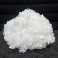 Fibra Discontinua de Poliéster de Silicona 100% Hueca Conjugada 3D/7D/15D Antidistorsión y Antipilling para Material de Relleno