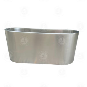 Bañera independiente de acero inoxidable #304, bañera de inmersión fría, bañera de baño de hielo para una sola persona, bañera de cuerpo completo para relajarse - Product Image 5