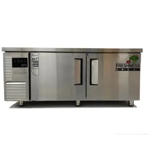 1.5*0.7*0.8(M)Premium E Series 201 Stainless Steel Automatic Defrost Air Cooling Workbench Refrigerator for Commercial Use