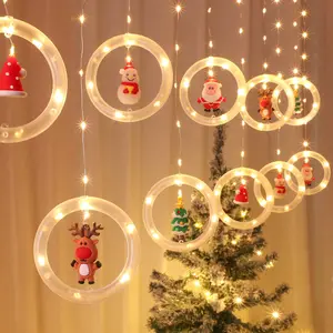 3m Led decorazione natalizia luce per Layout della stanza finestra stella LED lanterna tenda luce stringa capodanno Decor