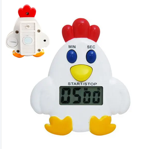 Temporizador <span class=keywords><strong>de</strong></span> Cocina Digital LCD Mini <span class=keywords><strong>de</strong></span> 99 Minutos y 59 Segundos, <span class=keywords><strong>de</strong></span> Plástico, con Forma <span class=keywords><strong>de</strong></span> Pollo, Magnético, con Soporte, Reloj <span class=keywords><strong>de</strong></span> <span class=keywords><strong>Cuenta</strong></span> <span class=keywords><strong>Regresiva</strong></span>, Recordatorio <span class=keywords><strong>de</strong></span> Tiempo para Cocinar y Hornear - Product Image 4