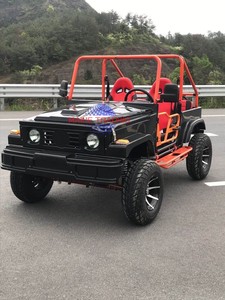 Nuevo Estilo de Auto a Gasolina de 250cc para Niños y Adultos, Mini Jeep Willys Eléctrico Todoterreno 4x4 en Venta - Product Image 1