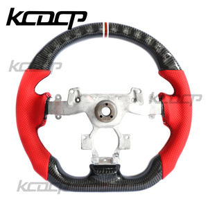 ปรับแต่งคาร์บอนไฟเบอร์ปลอม Alcantara <span class=keywords><strong>พวงมาลัย</strong></span>สําหรับ Nissan R35 GTR 370Z Z34 350Z ตระเวน Armada y62 <span class=keywords><strong>พวงมาลัย</strong></span> - Product Image 6