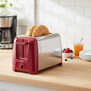 Tostadora de 2 Rebanadas con Ranuras Extra Anchas, Selector de Tostado, Apagado Automático, Botón de Cancelación, Función Toast Boost, Color Rojo - Product Image 3