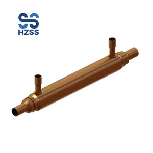 HZSS Marine Copper Heat Exchanger Economizer High Efficiency Shell and Tube Heat Exchanger
