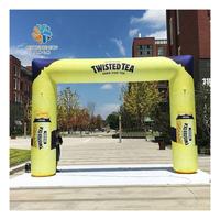 Arche rectangulaire gonflable Aero Custom économique avec support amovible pour bannière publicitaire à vendre