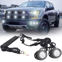 Feux stroboscopiques d'avertissement LED à montage en surface, feux clignotants d'urgence pour camion, voiture, SUV, véhicule de remorquage