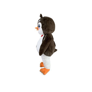 Kinqee inflable pingüino mascota disfraz MOQ es 1 Uds dibujos animados Animal Cosplay Halloween Navidad para mascota adulta - Product Image 4