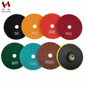 Tampons de polissage à l'eau en diamant pour <span class=keywords><strong>Dekton</strong></span>, granit, marbre et béton – Utilisation pour sols et comptoirs - Product Image 1