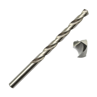 Foret hélicoïdal à tige droite en carbure monobloc PULSTOOL haute précision, revêtement TiAlN, pour perçage rapide, 125-205 mm, acier inoxydable, CNC