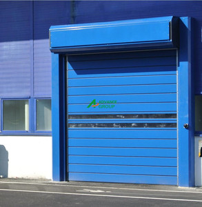 Puerta Rígida Enrollable Automática de Alta Velocidad y Ciclo de <span class=keywords><strong>Trabajo</strong></span> Continuo para Centros Logísticos de Alto Tráfico - Product Image 4