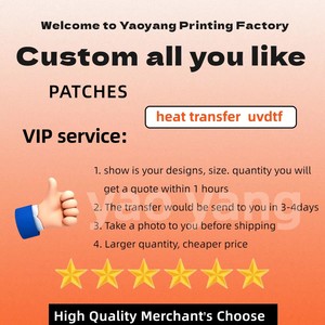 Nhà Máy Biểu Tượng Tùy Chỉnh Dán Truyền Nhiệt Nhãn Quần Áo Sắt Decals Sẵn Sàng Báo Chí Thiết Kế Cho T-Shirts Dtf Chuyển May - Product Image 6