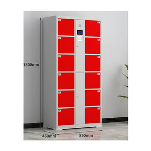 Casier à bagages électronique intelligent Casier intelligent en acier moderne Logiciel géré à distance Armoire de rangement moderne en métal à louer - Product Image 6