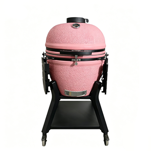 <span class=keywords><strong>Barbecue</strong></span> Kamado Auplex Série Rose Robuste pour la Famille, Gril à Charbon de Bois de 15, 21, 27 Pouces, Cuisine Extérieure, Asadores De Carbon - Product Image 1