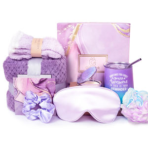 Venta al por mayor de cestas de regalo para spa, vaso de 12oz, regalo de agradecimiento, paquete de autocuidado relajante, mejora pronto, conjunto de regalo único de San Valentín para mujeres - Product Image 1