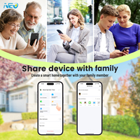 NEO Contrôleur de jardin intelligent pour l'extérieur Dispositif d'arrosage pour plantes compatible WiFi avec entraînement à 360 engrenages Arroseurs d'irrigation intelligents