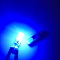 T10 Stroboskop-Blinklicht W5W 194 168 24 SMD 3014 Chip Silizium-LED-Glühbirne Keilförmige Parkleuchte Innenbeleuchtung