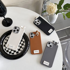 Custodia per Cellulare in Silicone TPU Antiurto con Gatto Colorato e Carino, Personalizzabile, per <span class=keywords><strong>iPhone</strong></span> 16 15 Pro Max 14 17 Air - Product Image 2