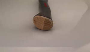 Marteau de machiniste personnalisable à cadre en acier avec manche en hickory courbé de 45 cm de longueur, support OEM disponible - Product Image 2