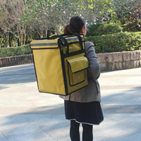 Sac à Dos Isotherme Épais et Robuste pour Livraison de Pizzas et Repas à Vélo ou Moto, Vente en Gros
