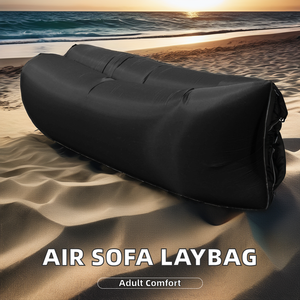 Kunden spezifische aufblasbare Luft Sofa <span class=keywords><strong>Laybag</strong></span> Recliner Komfortable Camping Luft matratze mit Lazy Schlafsack für Erwachsene Beach Lounging - Product Image 3